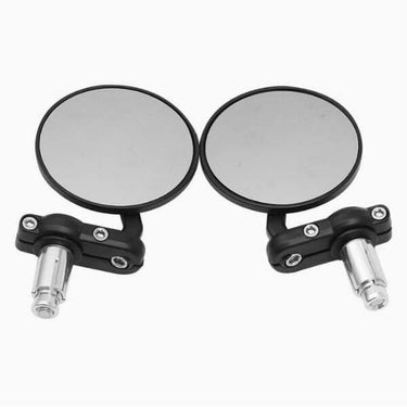 Rétroviseur rond moto emboue de guidon café racer